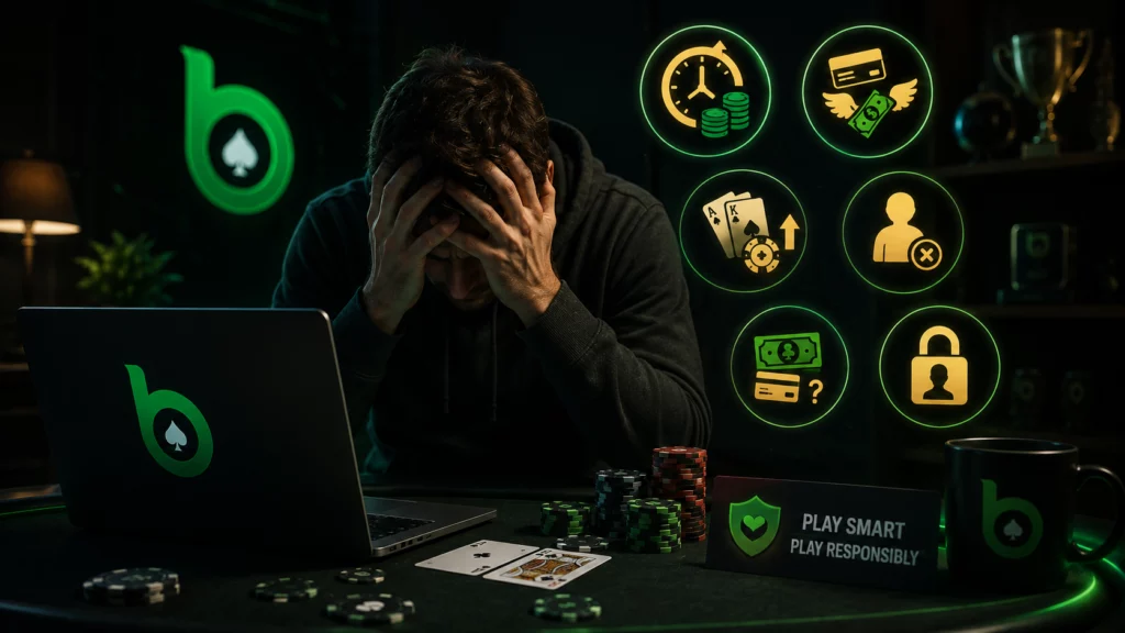 BC Poker responsible gaming warning signs