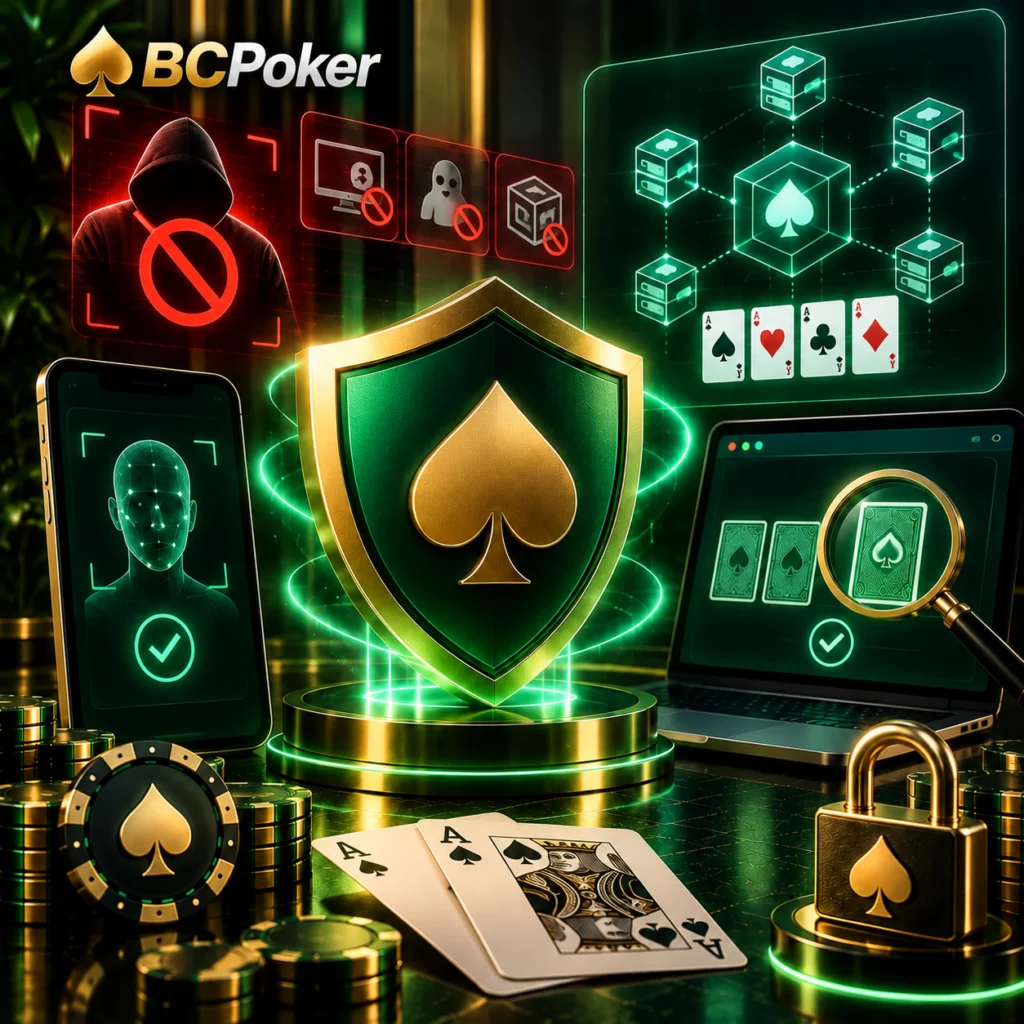 BCPoker BC Shield security features